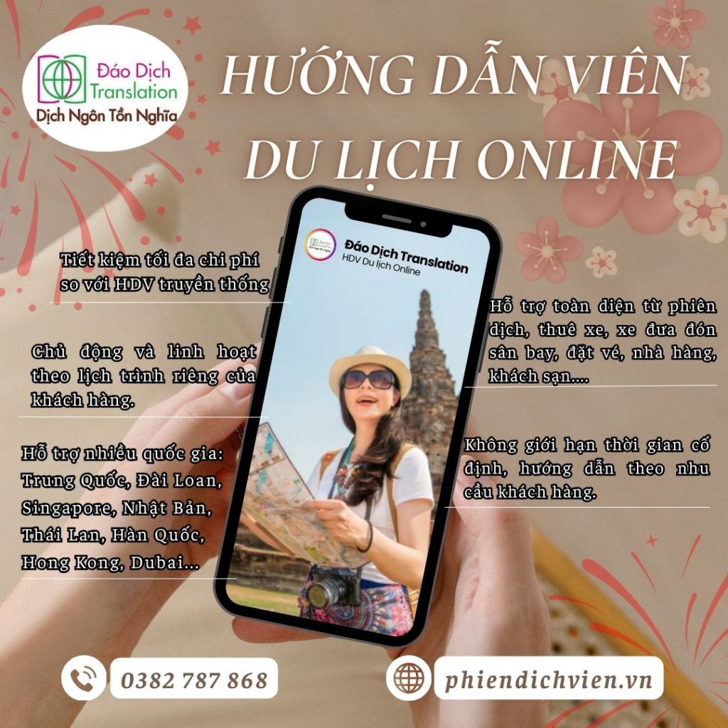 huong dan vien du lich online