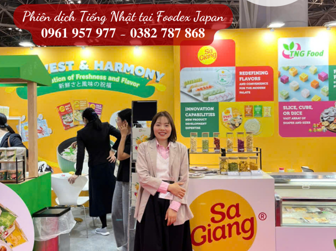 dich vu phien dich tieng nhat tai foodex japan