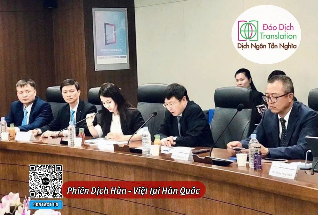 phien dich tieng han tai busan