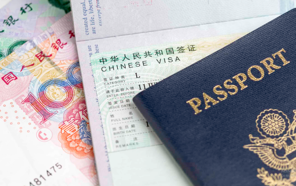 visa doan trung quoc