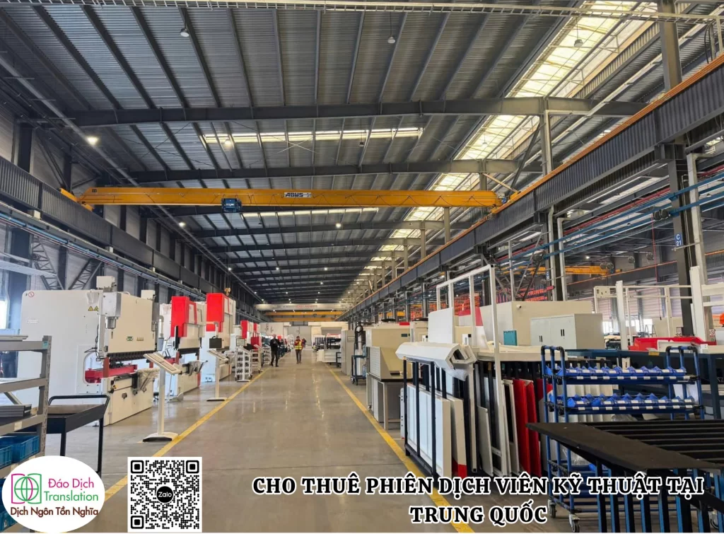 cho thue phien dich vien ky thuat tại Trung Quoc