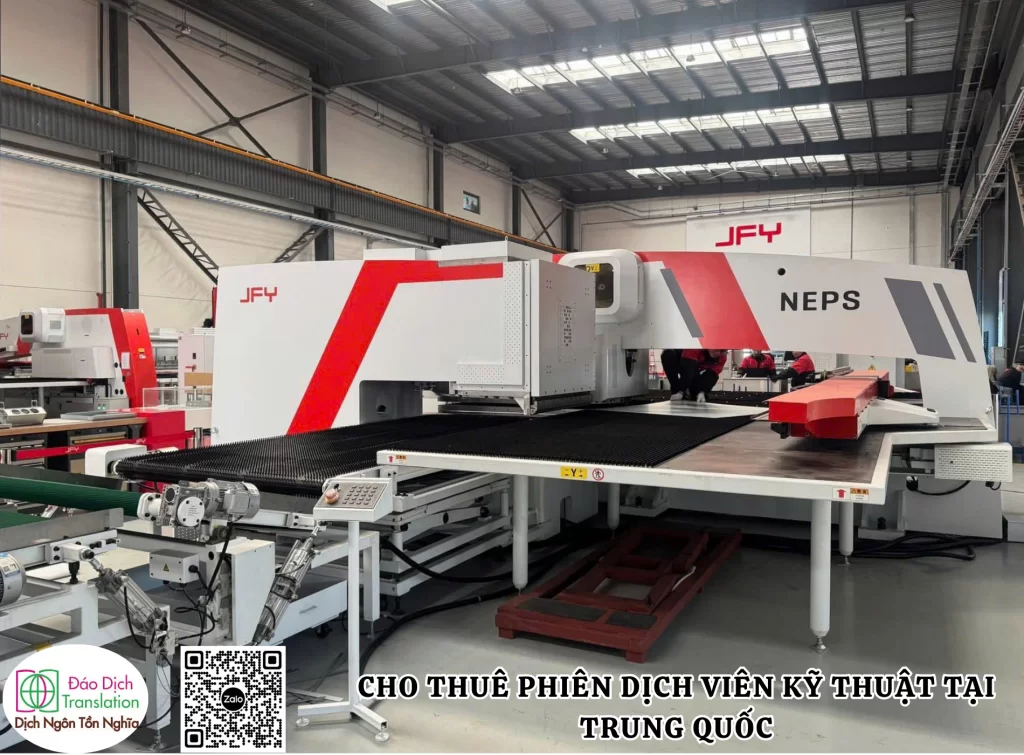 cho thue phien dich vien ky thuat tại Trung Quoc