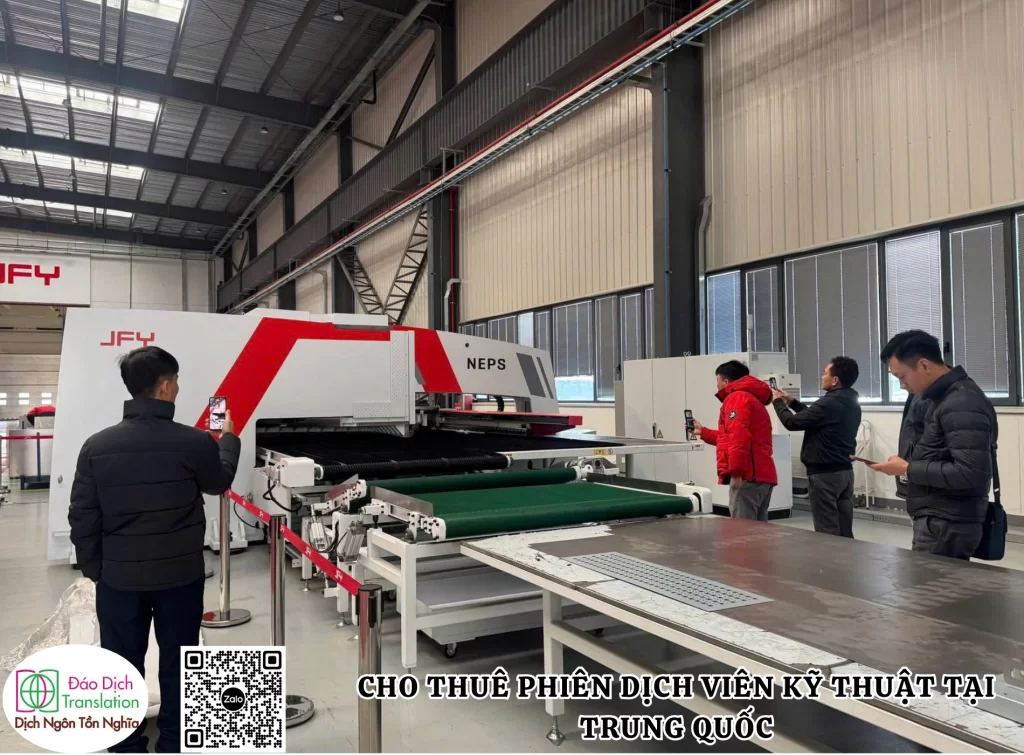 cho thue phien dich vien ky thuat tại Trung Quoc